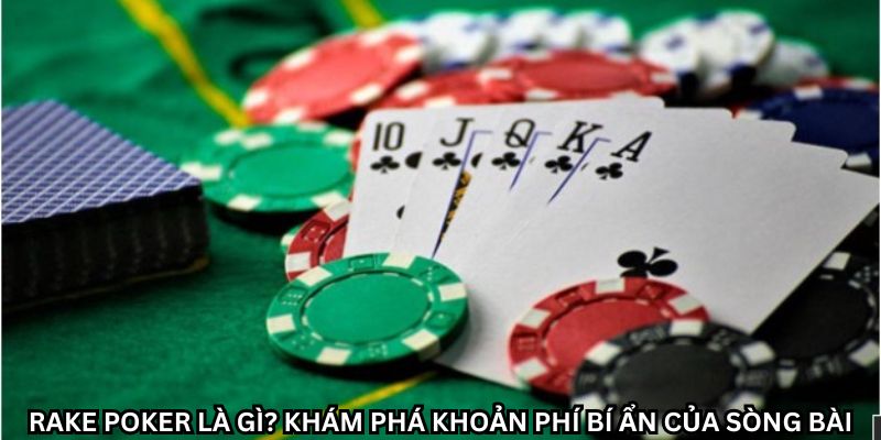 Khám phá Rake Poker là gì và cách tính phí trong mỗi ván bài